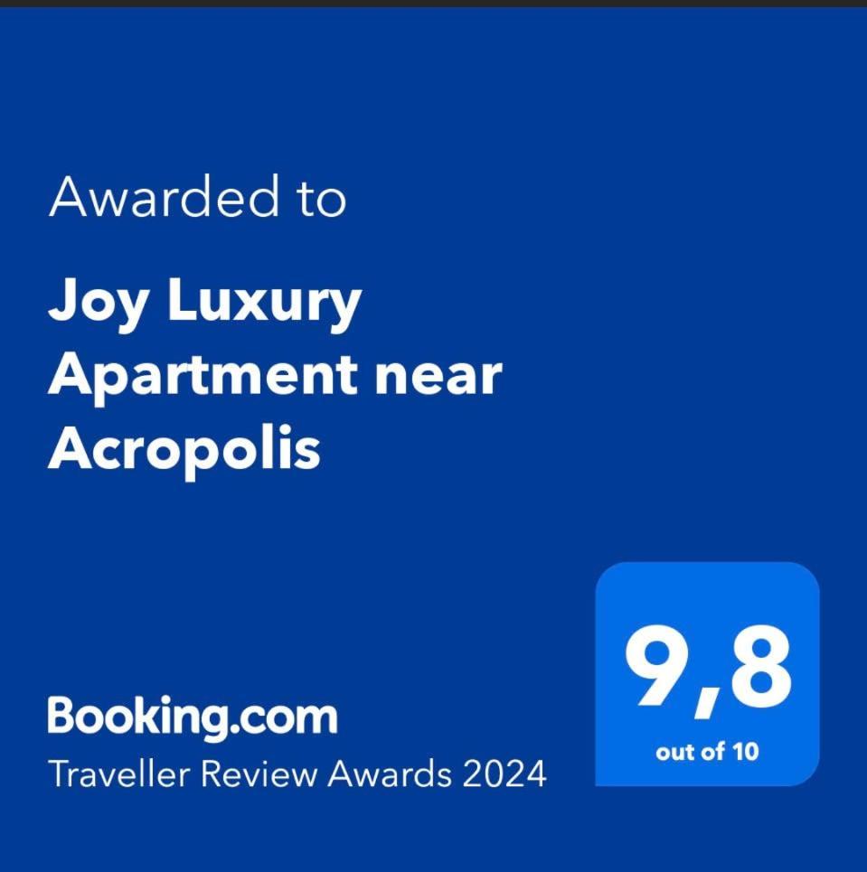 Joy Luxury Apartment Near Acropolis Atina Dış mekan fotoğraf